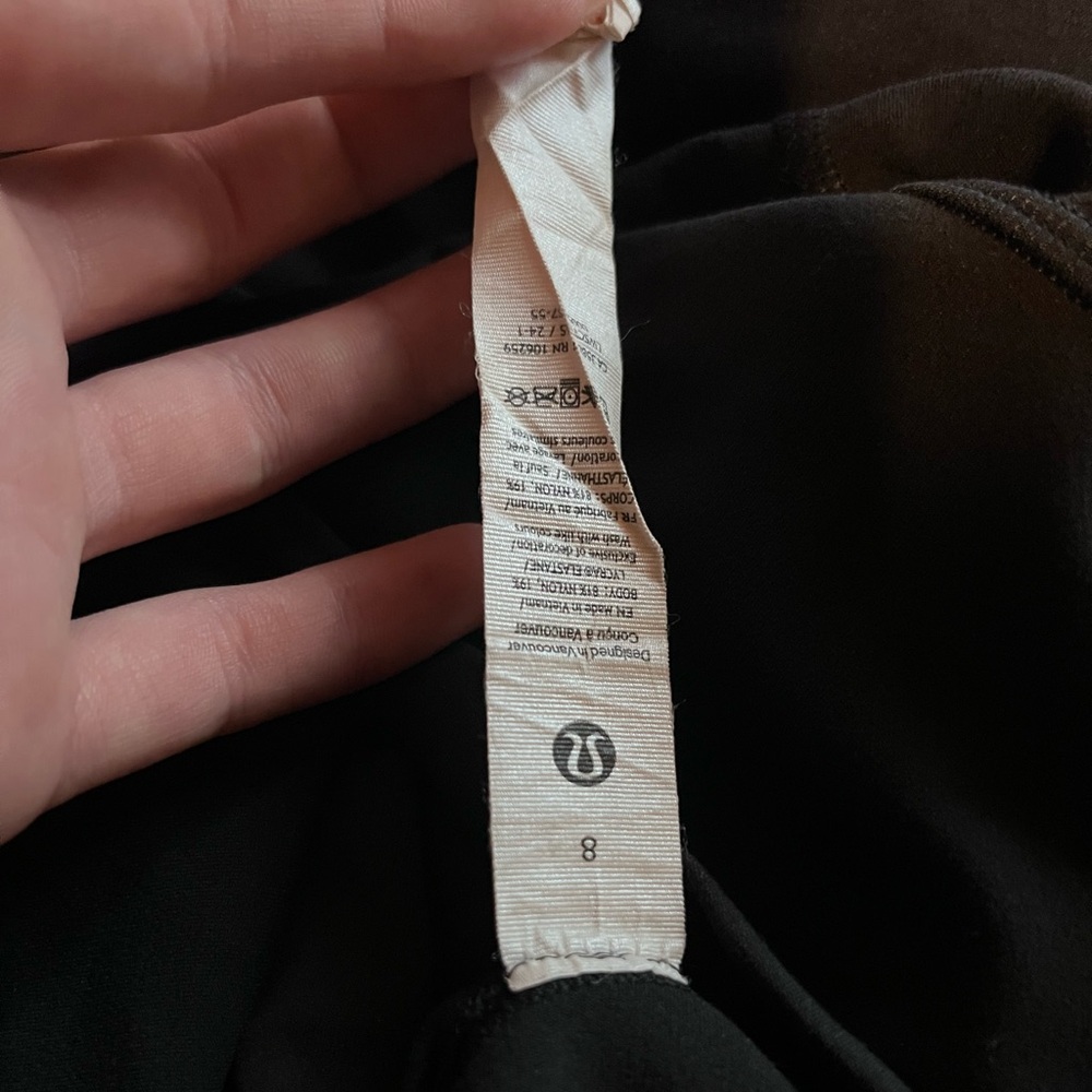 lululemon athletica Black Leggings